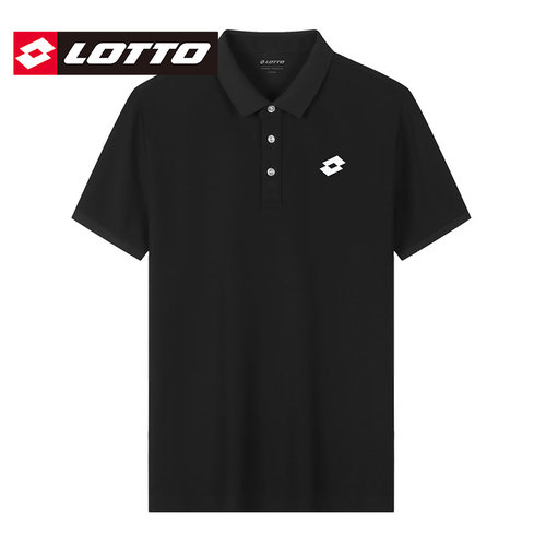 乐途/Lotto男士翻领短袖POLO衫