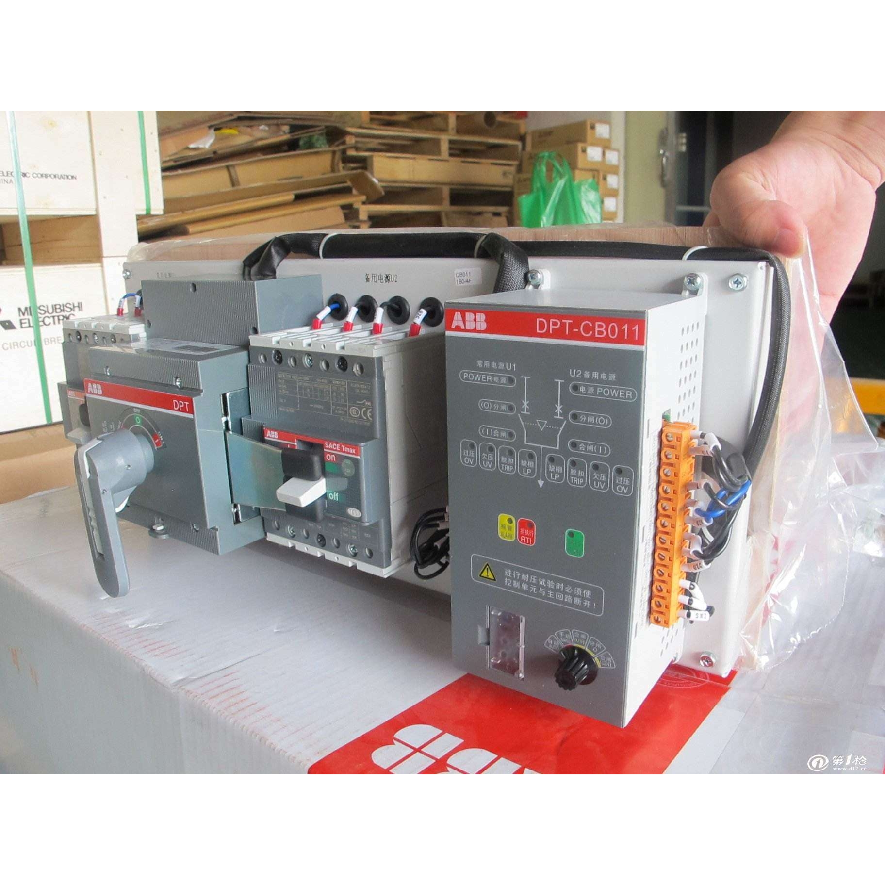 手动式电源转换开关OT80F3 现货 1SCA105798R1001