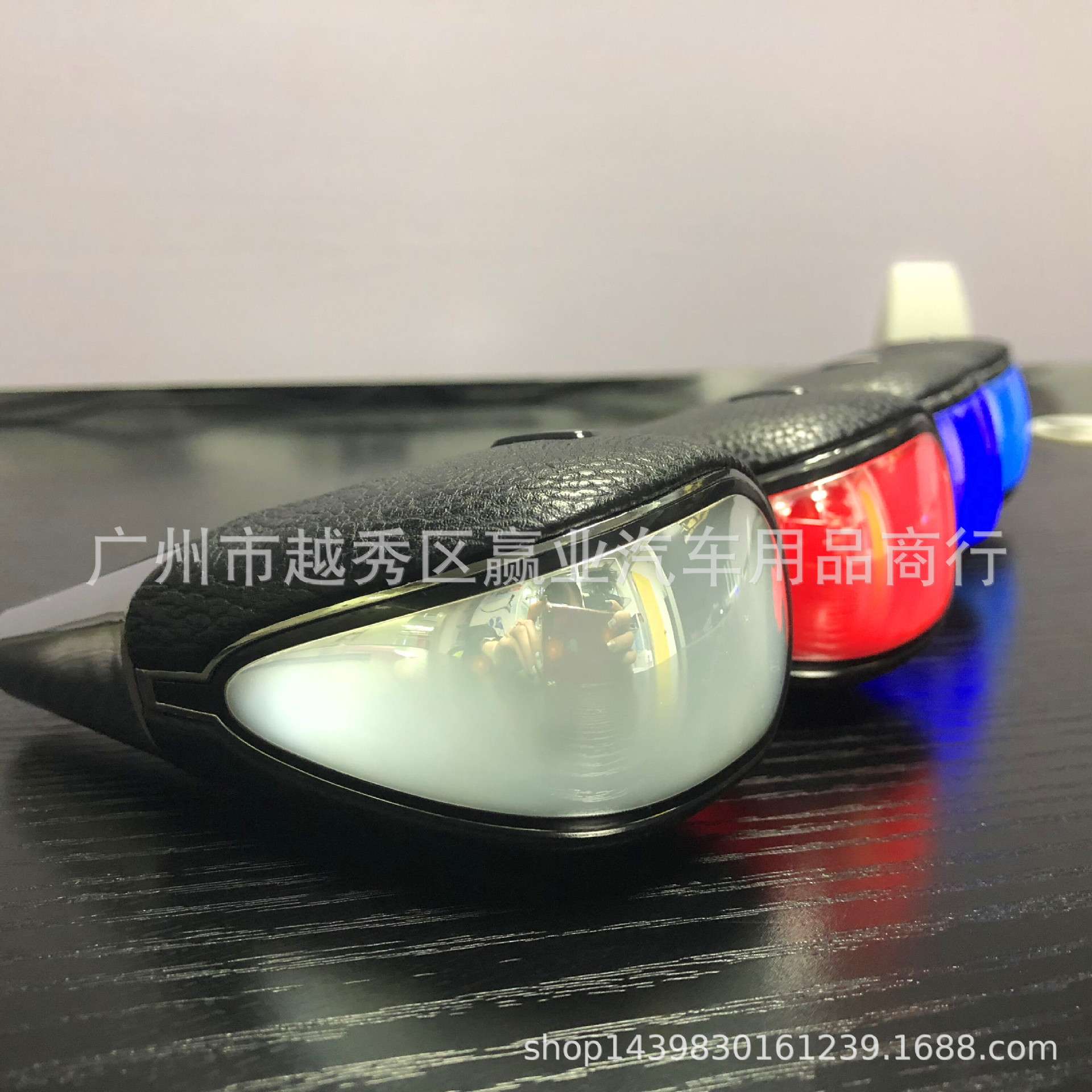 汽车配件LED感应发光排挡头带皮个性改装档把头通用手动挡自动挡