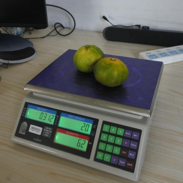 英文版计价秤 计价版电子磅 算价格电子秤 5kg 10kg 15kg 30kg