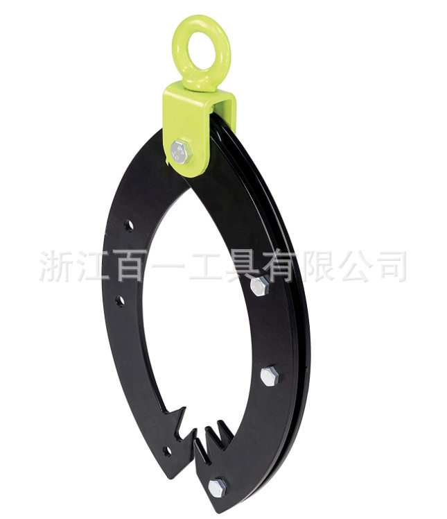 重型加强款扁铁款三爪起重吊钩伐木工具木材搬运能手林业帮手