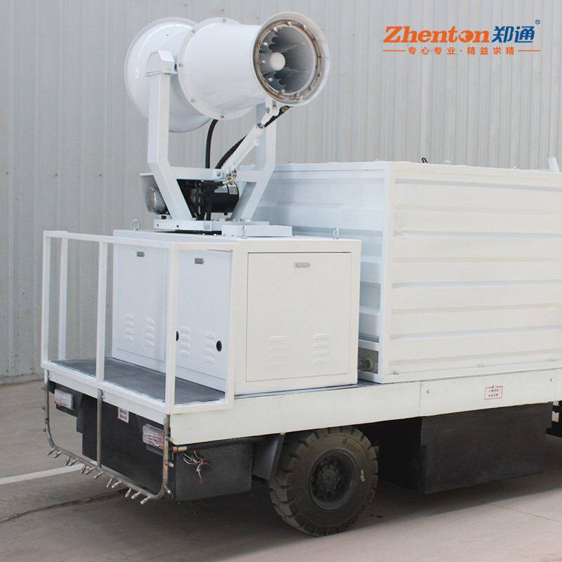 浙江市政道路纯电动洒水车雾炮 手动全自动多功能抑尘喷雾炮