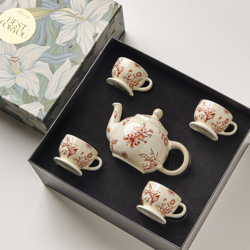 送闺蜜新婚乔迁生日中式套装礼盒