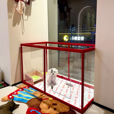 狗笼小型犬专用室内透明宠物围栏