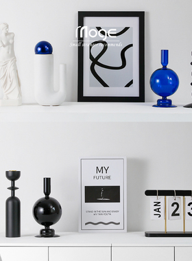 速发简约抽象艺术摆居酒柜装厅品家件高颜值办公室客饰工艺礼