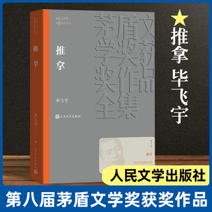 推拿 茅盾文学奖作品毕飞宇著经典好书现当代文学世界名著小说畅销书青少年版初高中寒暑假 阅读书目书籍人民文学出版正版