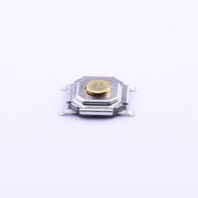 SKQGAFE010 轻触开关 5.2*5.2*1.5mm 立贴 轻触开关 SMD