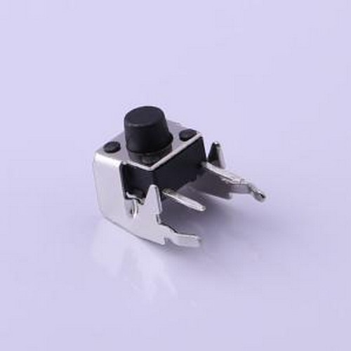 TS-1093C-A5B3-D1 轻触开关 轻触开关6*6*6.0mm带支架插件四脚侧