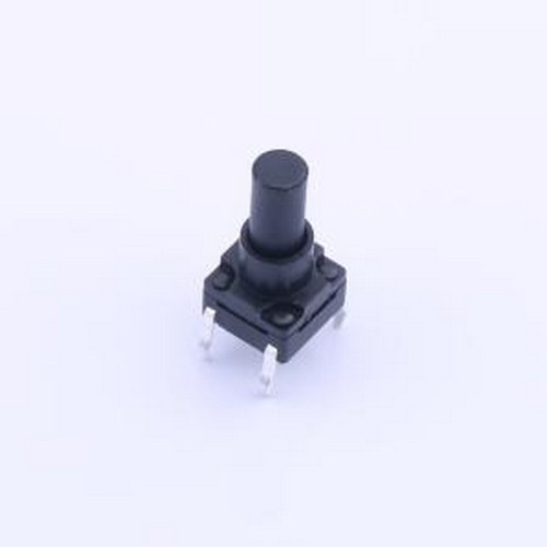 K2-1839DQ-R4SW-02 轻触开关 6.2x6.2x12.5 带胶套防水开关 插件