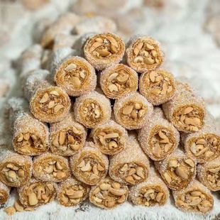 正宗纯手工椰蓉花生软糖电白特产休闲点心袋装零食广东茂名猫屎糖