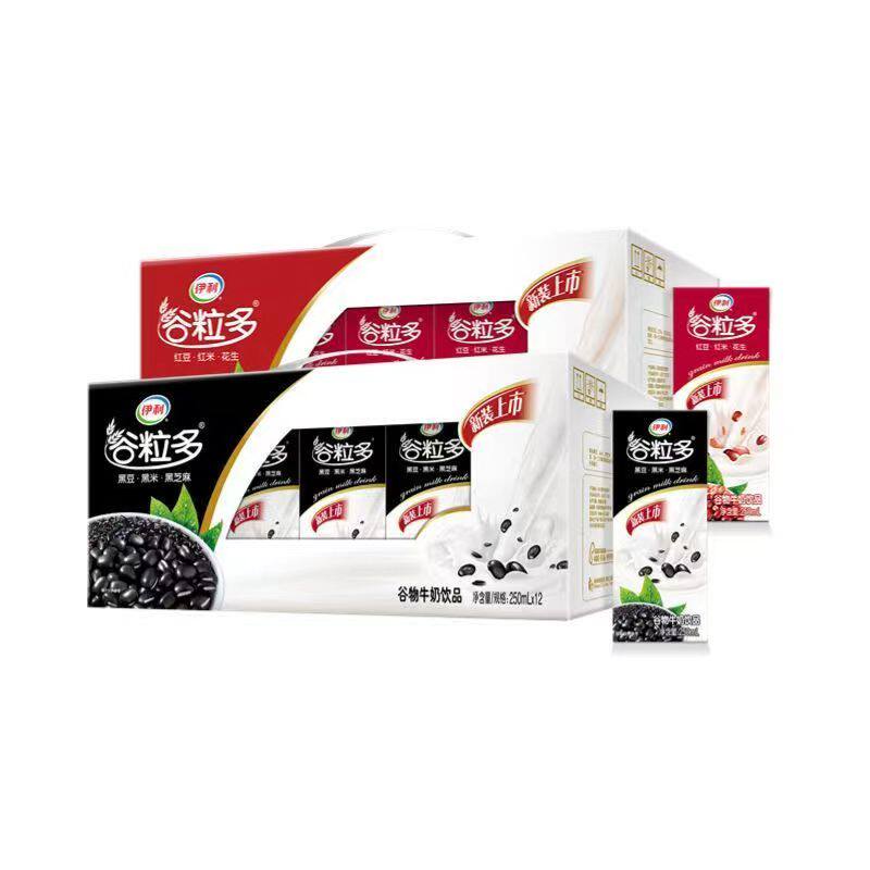 伊利谷粒多黑谷红谷牛奶250ml