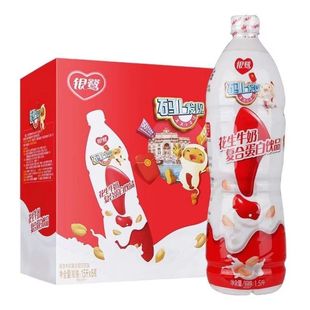 银鹭花生牛奶1.5L大瓶装家庭婚庆宴席牛奶复合蛋白饮品包邮