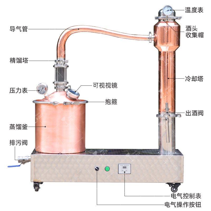 20L纯露精油提取蒸馏器 帝伯仕厂家直供 玫瑰花提炼 纯露蒸馏,清洗/食品/商业设备,酿酒设备,淘宝优惠券,粉丝福利购,淘宝优惠卷