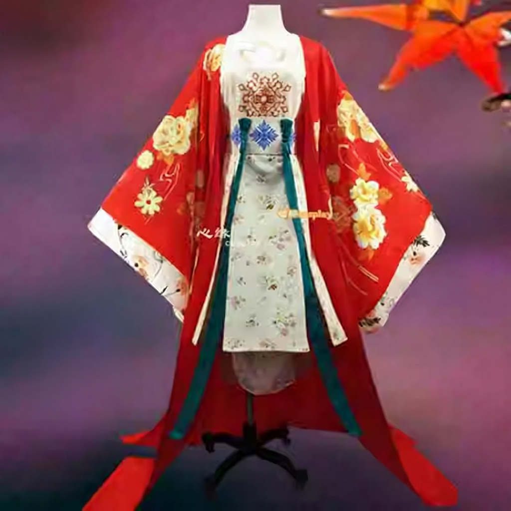 王者荣耀cos服惊鸿舞公孙离cosplay动漫服装阿离女假发伞全套