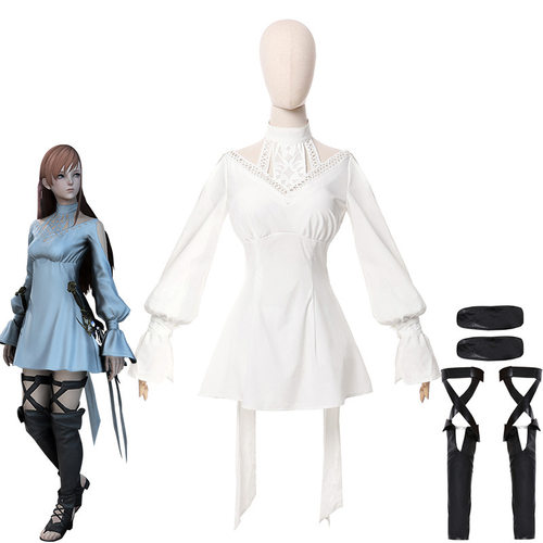 终幻想FF14敏菲利亚cos服光之女巫琳cosplay服装