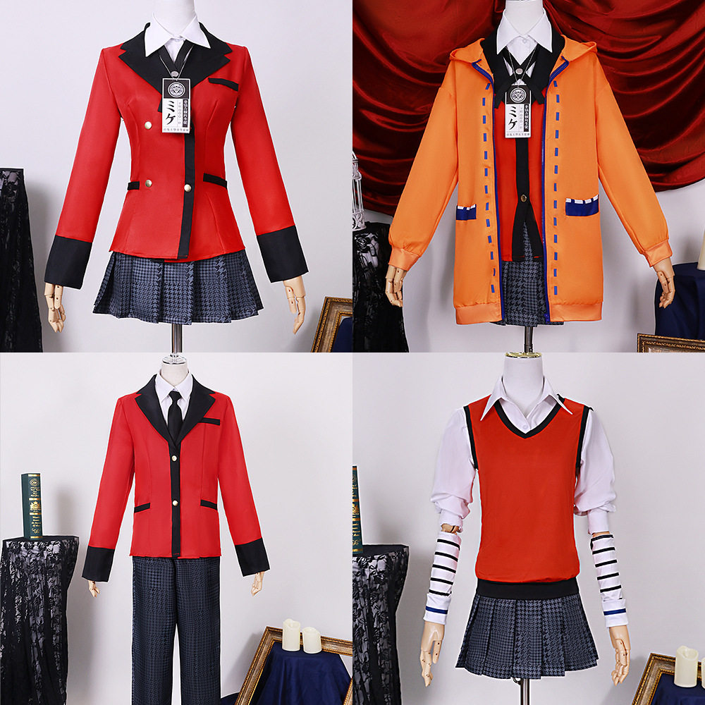 狂赌之渊cos服蛇喰夢子生志摩妄桃喰绮罗莉cosplay服装全套女