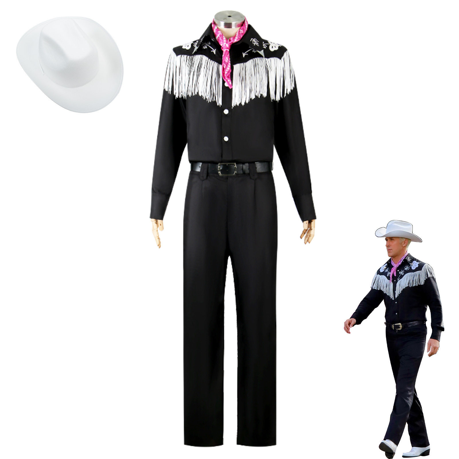 全套粉色五角星漫路人真人版电影cos服热门影视角色扮演服装