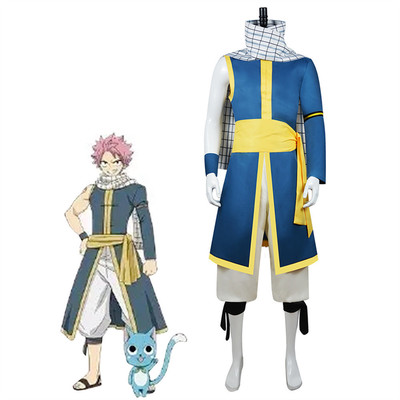 妖精的尾巴新款cos服纳兹同款cosplay万圣节派对漫展角色扮演服