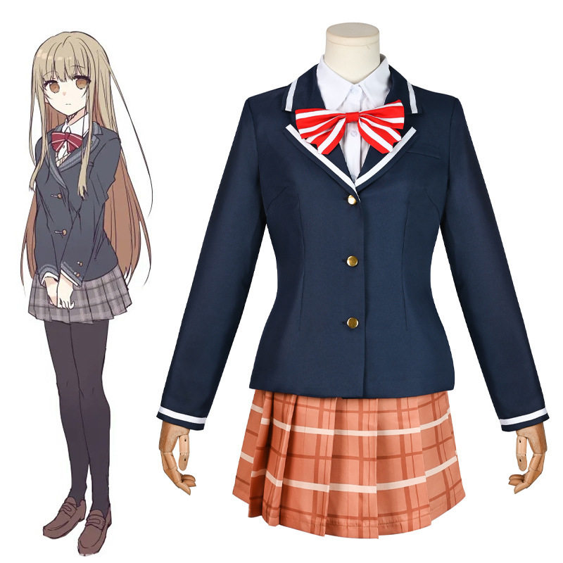 cosplay服现货学生漫展制服女装校服套装邻家天使椎名真昼