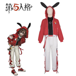 第五人格cos服囚徒三丽鸥联动囚徒红色秋装cosplay外套动漫服装