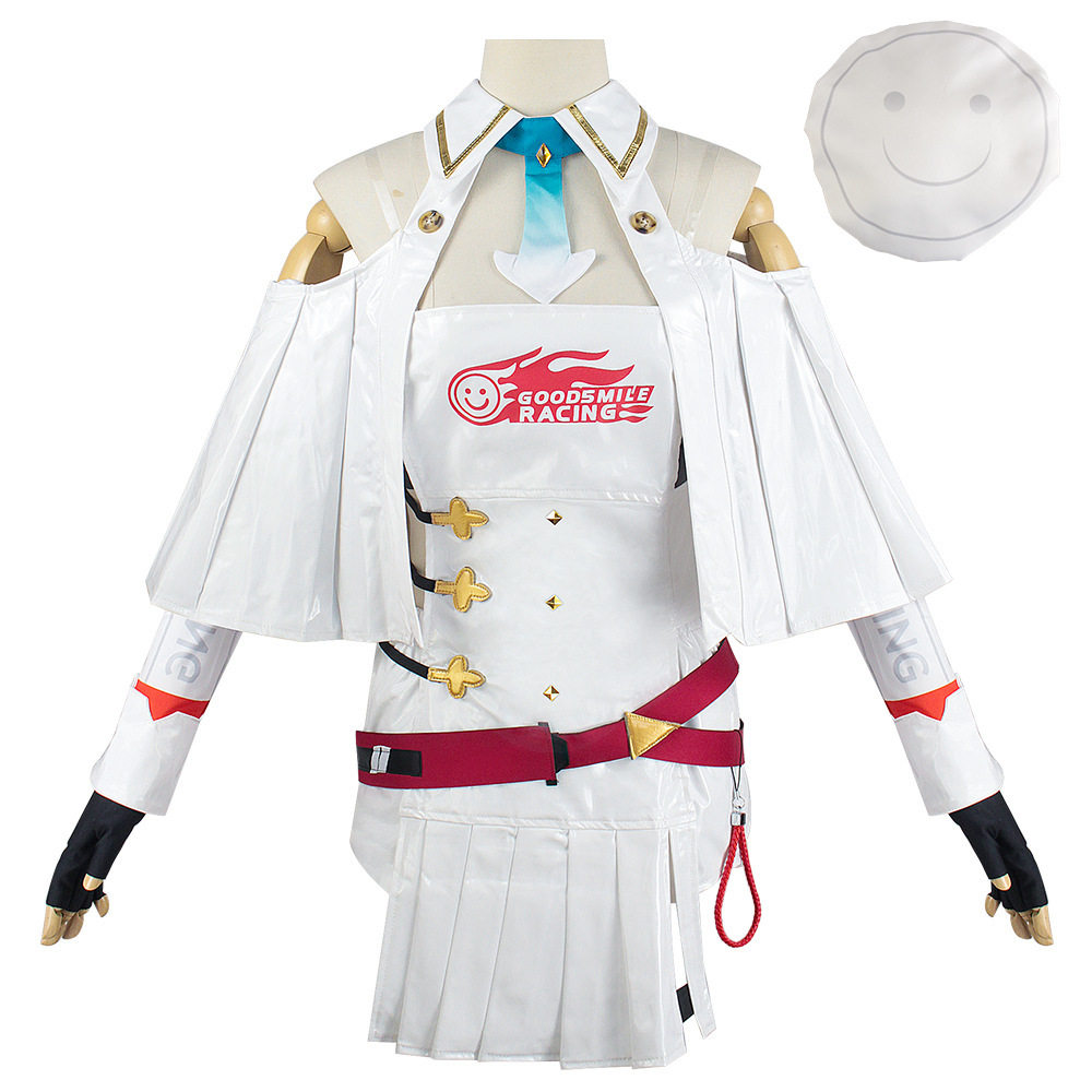 初音2023赛车cos服打歌服紧身衣cosplay服装