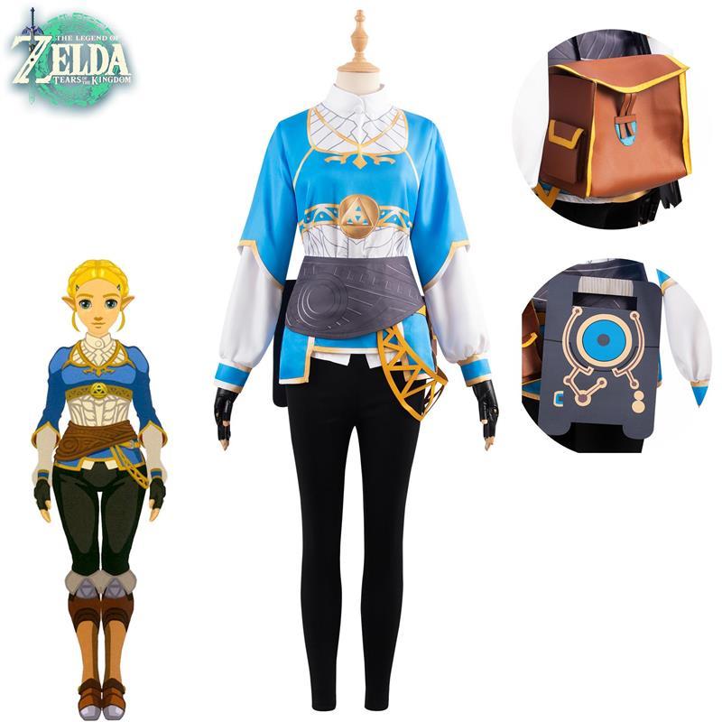 万圣节表演服塞尔达传说cosplay王国之泪林克塞尔达公主cos服装