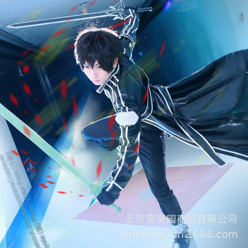 】刀剑神域桐谷和人战斗服漫展年会派对演出cosplay服装【亲漫园图片