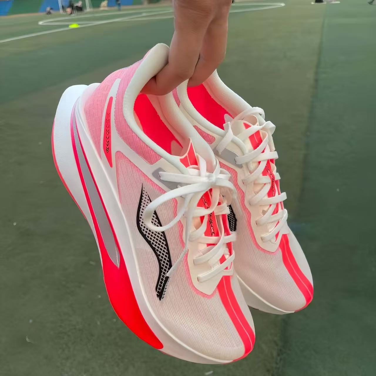 飞电5C碳板跑鞋软底减震青少年学生竞速运动鞋训练马拉松跑步鞋