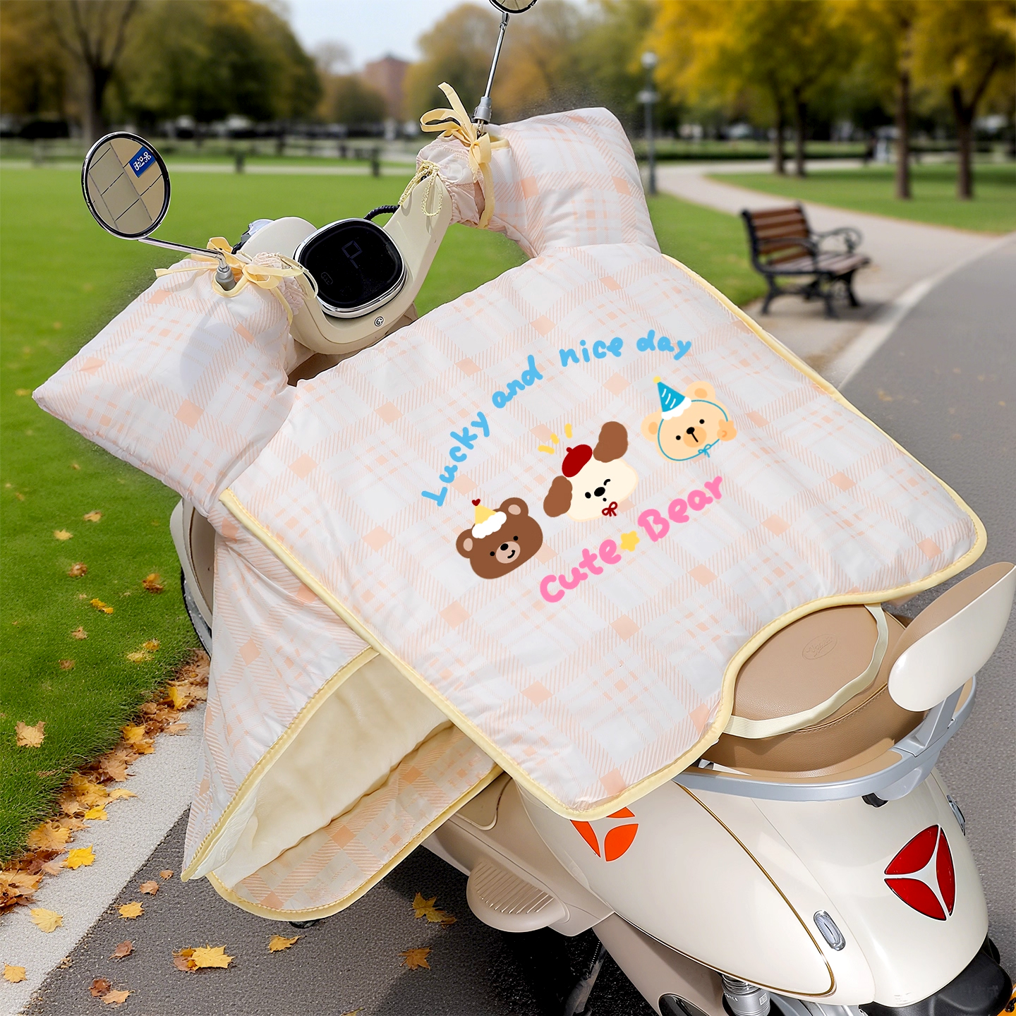 电动车挡风被四季通用2025新款冬季加绒加厚防水防风罩电瓶车防风