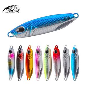 duo长版 路亚铁板铅鱼翘嘴鲈鱼淡水海钓路亚饵渔具 金属亮片假鱼饵