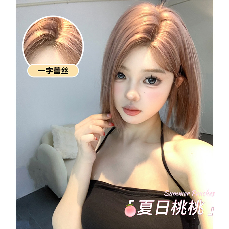 束朵假发高温丝甜美可爱