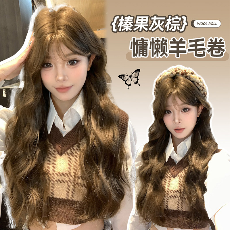 束朵假发高温丝气质时尚