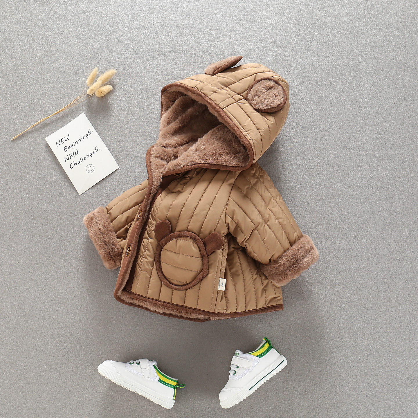 儿童棉服冬季洋气小童棉袄