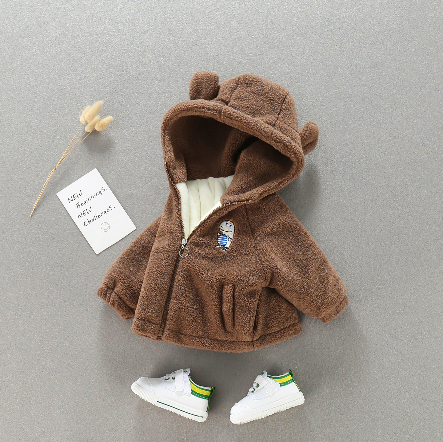 男童棉服冬装卡通儿童冬款外套2婴儿棉袄1岁3宝宝4棉服冬季毛毛衣