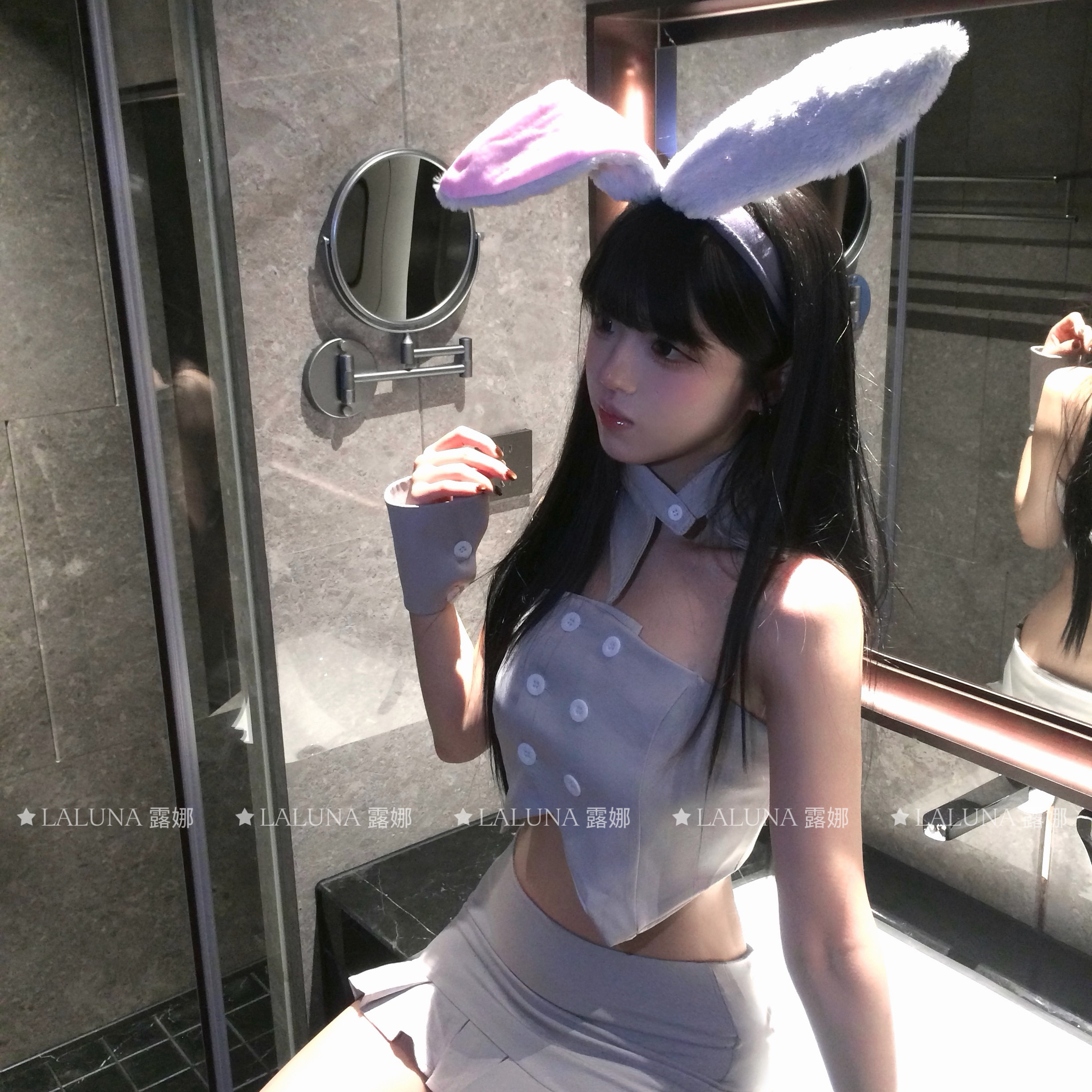 Laluna露娜「雪兔法则」制服裙装