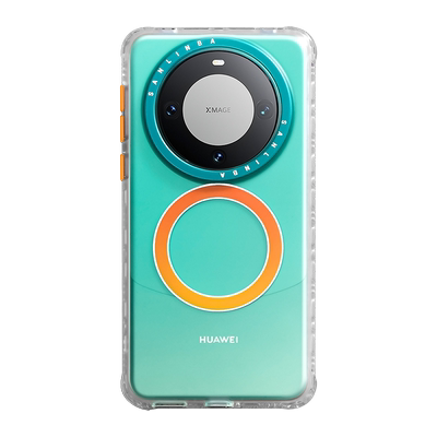 撞色磨砂半透明磁吸Mate60手机壳