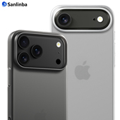 15Pro Sanlinba适用苹果iPhone17ProMax 16Pro 14手机壳超薄裸感肤感磨砂透明保护套高级感简约全硬壳厚度1mm
