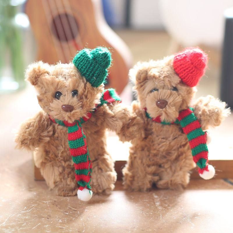 小熊爱萌塞罗小熊娜挂件可巴圣诞