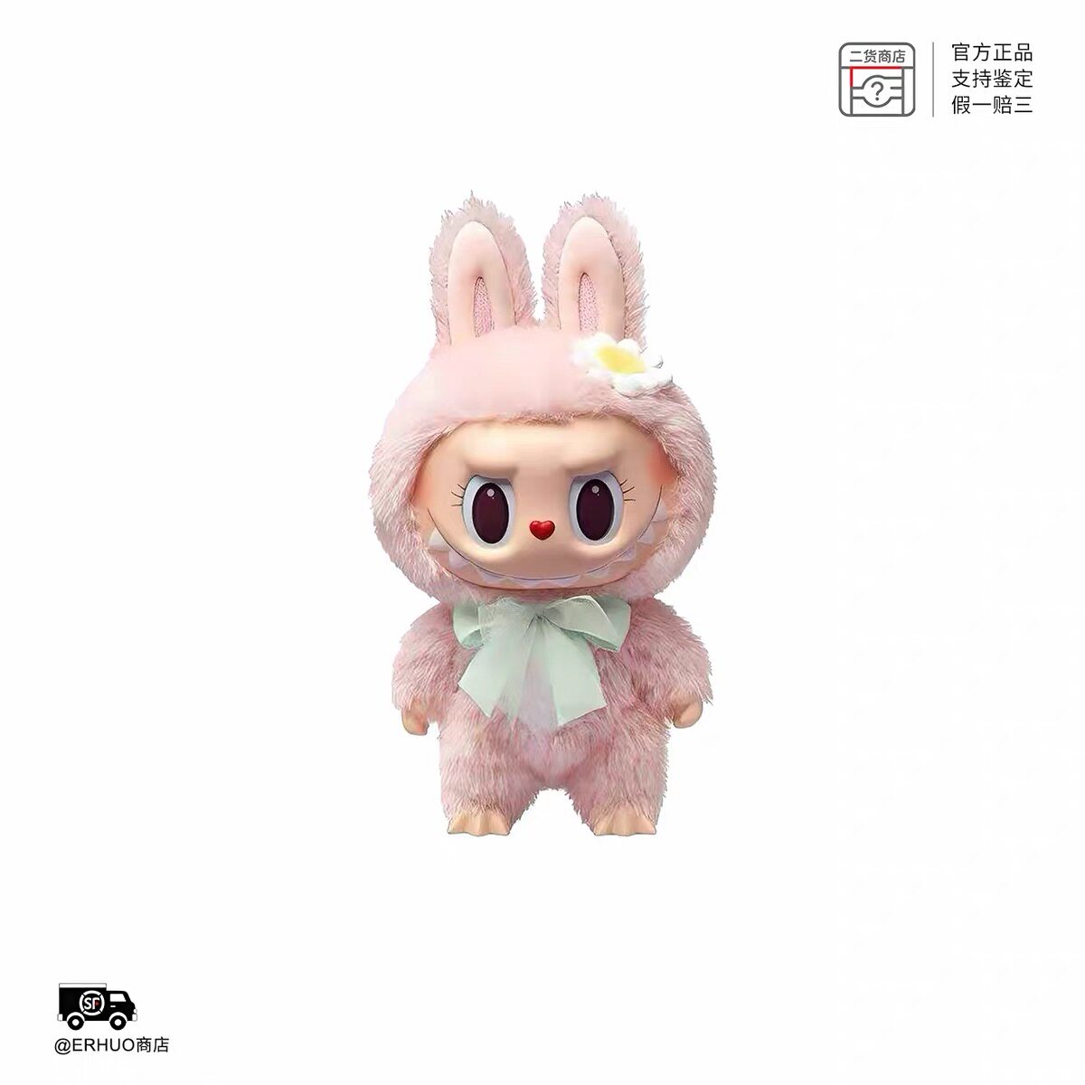 MOKOKO 大甜心 LABUBU 乐园限定 CLOSE TO SWEET系列搪胶毛绒公仔图片