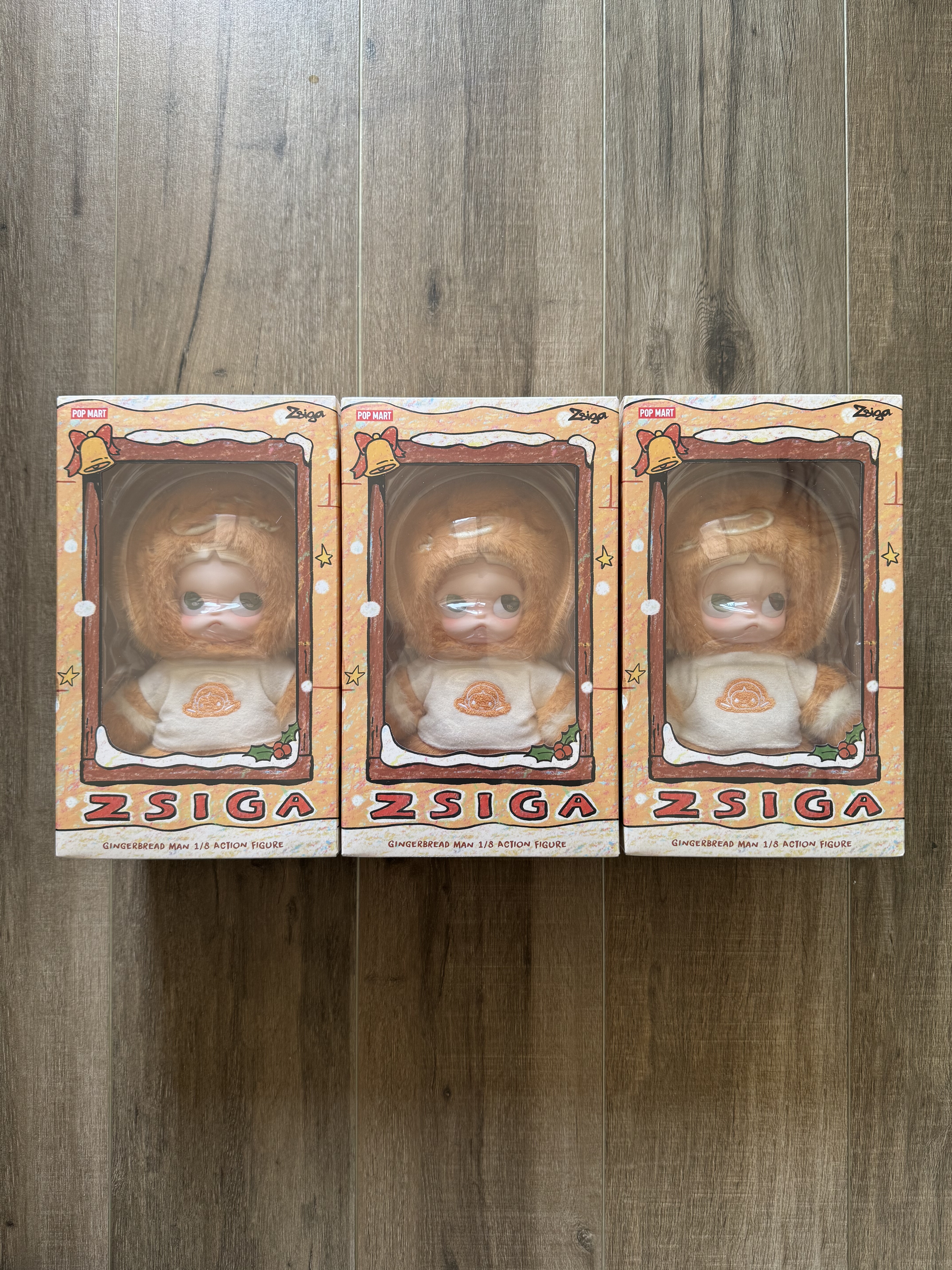 泡泡玛特 POP MART Zsiga 姜饼人 1/8可动人偶 嘎子姐 潮流公仔