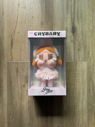 POPMART泡泡玛特 CRYBABY SHINY系列 哭娃毛绒公仔可爱潮流衍生品
