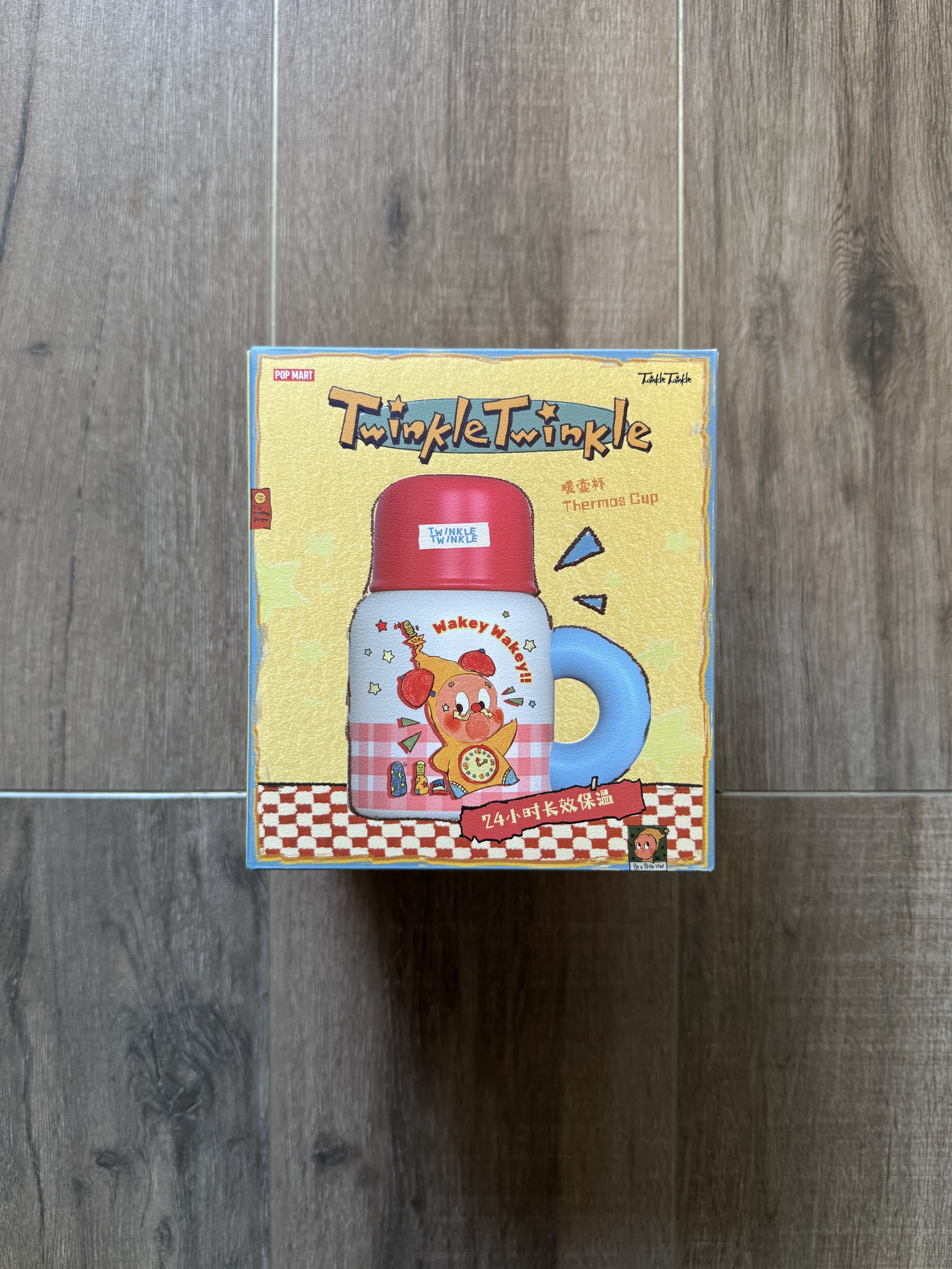 泡泡玛特 POP MART twinkle 123星星人系列暖壶杯 周边潮流衍生品