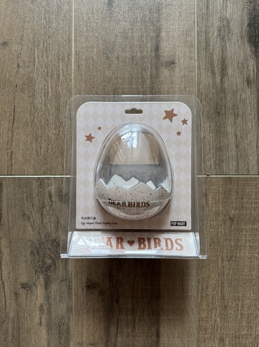 POPMART泡泡玛特DearBirds亲爱的小鸟系列透明蛋壳潮玩防尘展示盒