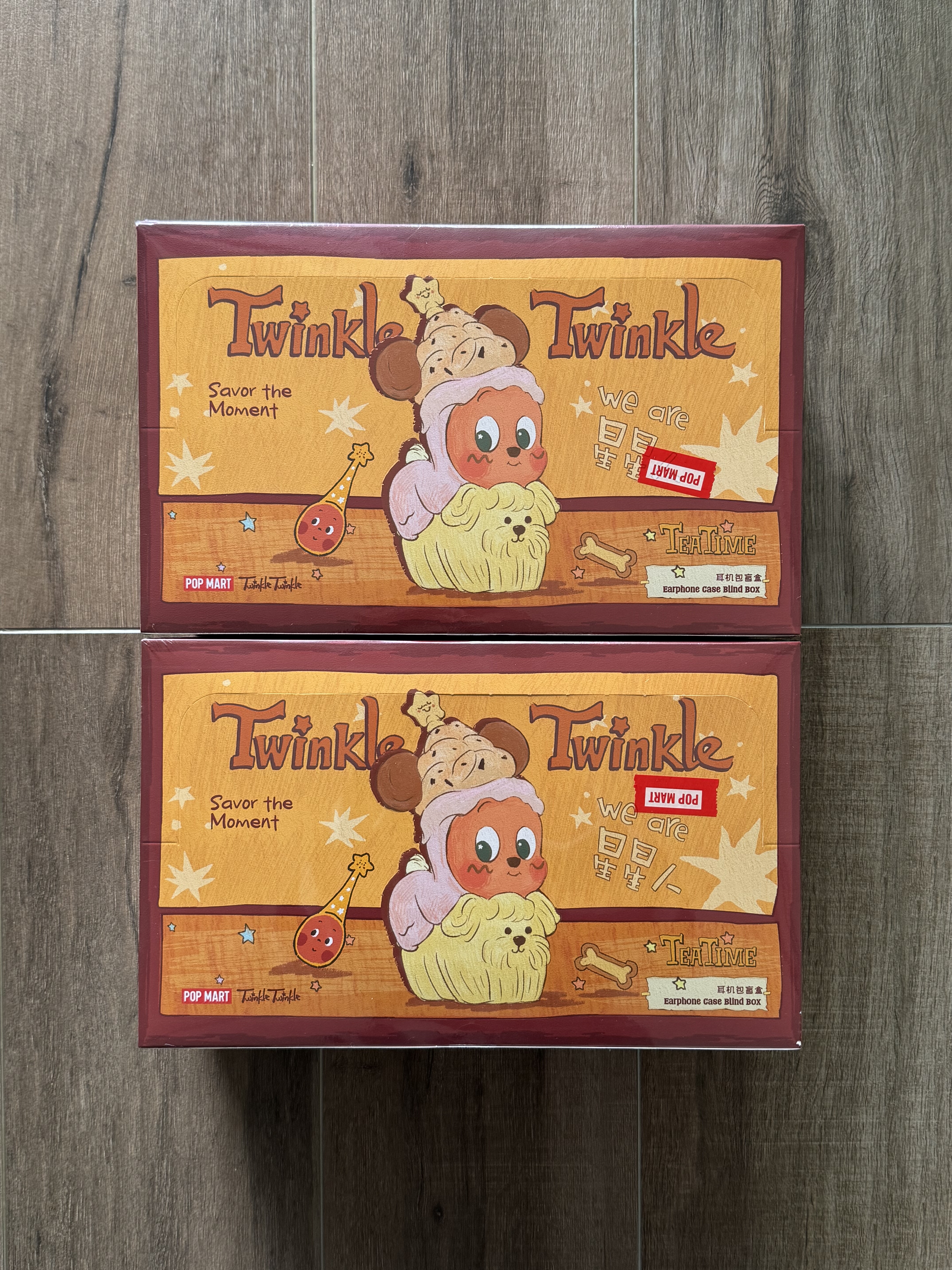 泡泡玛特 POP MART 星星人 美味时刻系列 搪胶毛绒 耳机包  盲盒