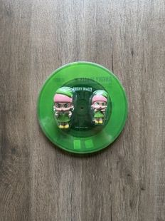 泡泡玛特MOLLY20周年特展系列巡展Angry Molly手办黑胶细碟套装Do