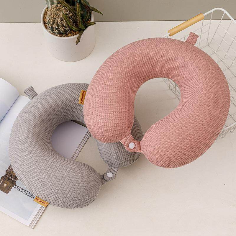 记忆棉u型枕芯脖子午睡枕头旅行飞机枕华夫网格logo慢回弹U形颈枕,床上用品,U型枕/便携枕,淘宝优惠券,粉丝福利购,淘宝优惠卷