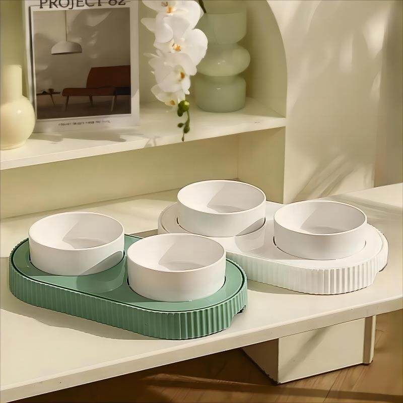 加热猫碗恒温陶瓷双碗猫食盆狗碗狗盆猫咪饭碗水碗喝水一体宠物碗,宠物/宠物食品及用品,猫狗碗/慢食碗,淘宝优惠券,粉丝福利购,淘宝优惠卷