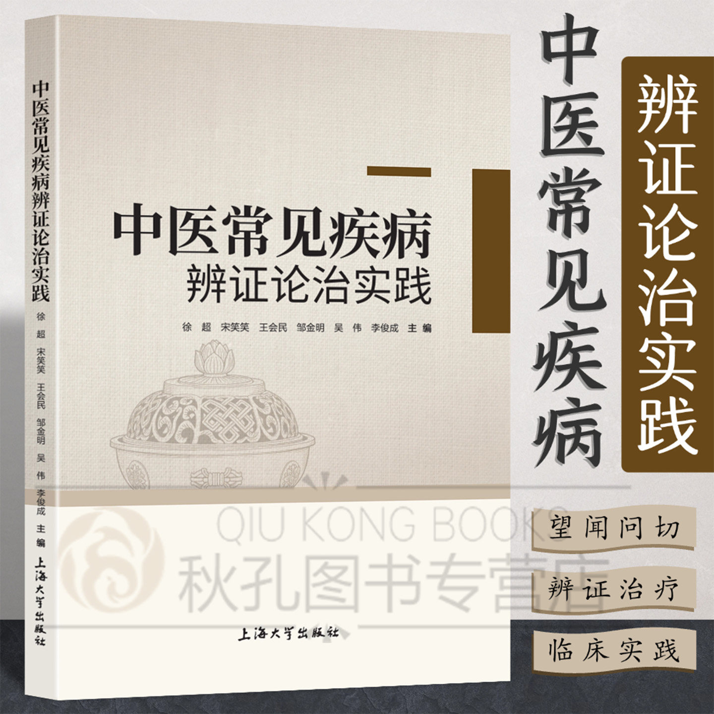 中医常见疾病辨证论治实践 临床证据加吸收最新研究成果编撰而成系统梳理呼吸循环消化泌尿等多系统常见病的病因病机四诊辨证治疗