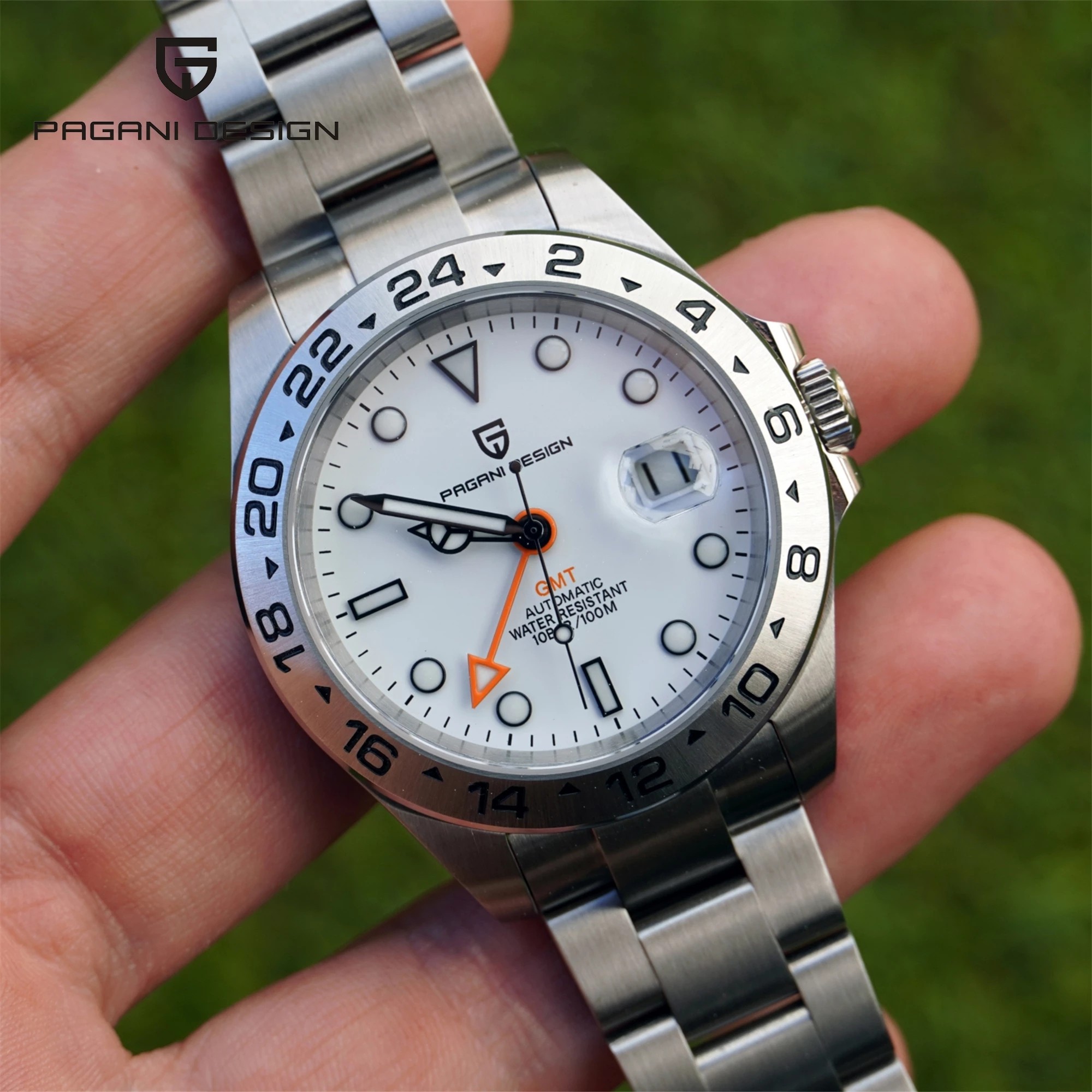 GMT自动机械手表pagani夜光男士