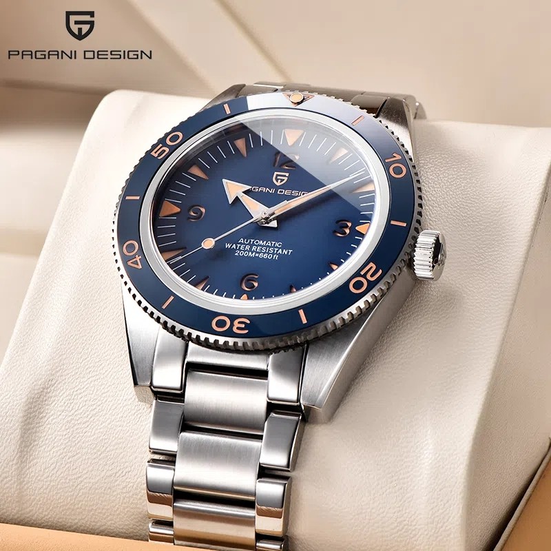 时尚防水夜光全自动机械男士手表